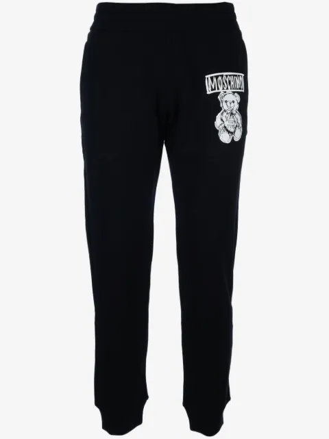 Moschino logo-print track pants