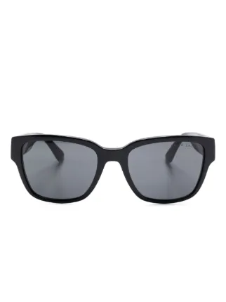 RALPH LAUREN サングラス ブラック POLO RALPH LAUREN EYEWEAR ウェリントン サングラス | ブラック