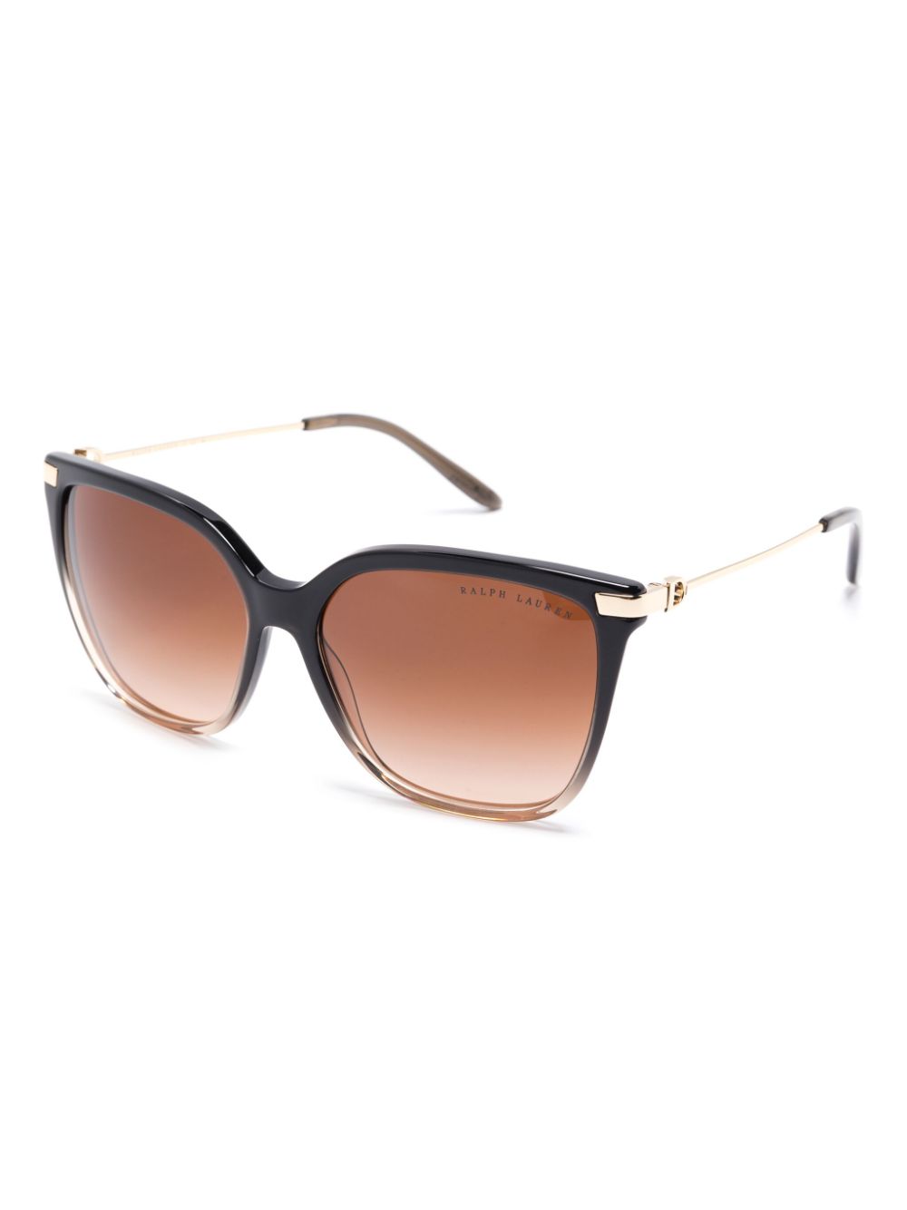 Polo Ralph Lauren wayfarer-frame sunglasses - Zwart