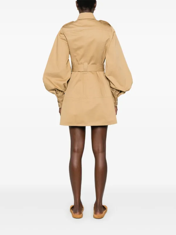 【Zimmermann】 ジマーマン イルミネイト・カーゴ・ミニドレス ZIMMERMANN Illuminate カーゴ ミニドレス | ニュートラル