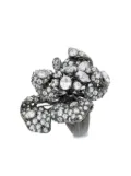 Anabela Chan 18kt black gold Bloomingdale diamond ring
