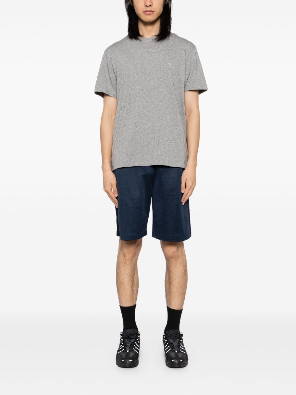 Ami Alexandre Mattiussi Adc T-shirt In Grey