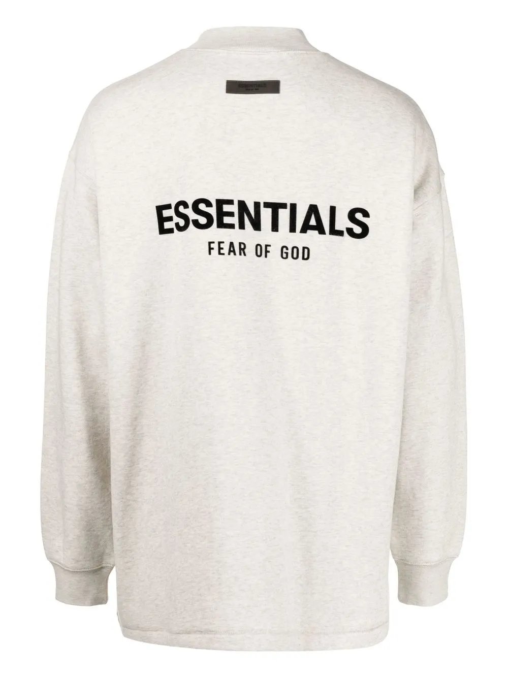 FEAR OF GOD ESSENTIALS Sweater met logoprint - LIGHT OATMEAL