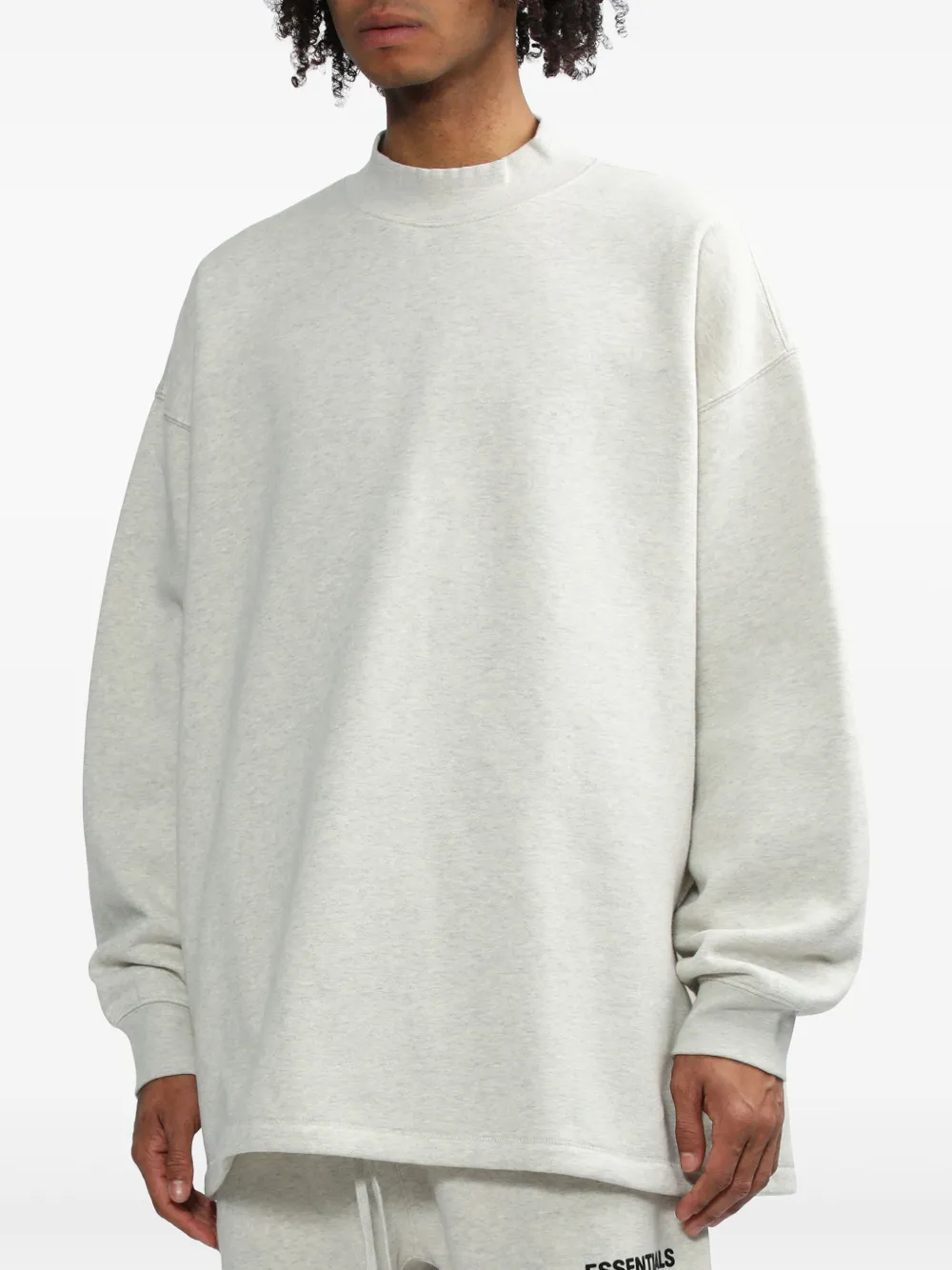 FEAR OF GOD ESSENTIALS Sweater met logoprint Beige