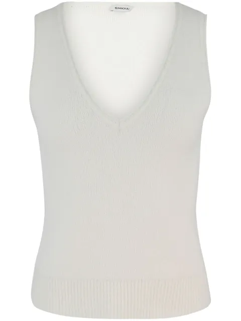 Simkhai Aidana boucle tank top