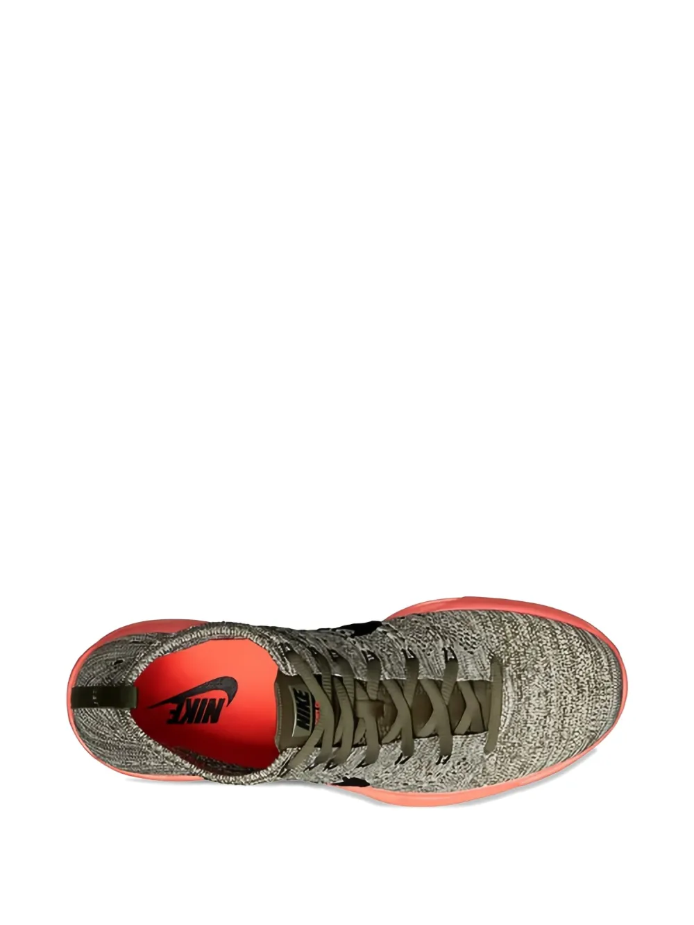 Nike Lunar Flyknit Chukka Sneakers In Gray