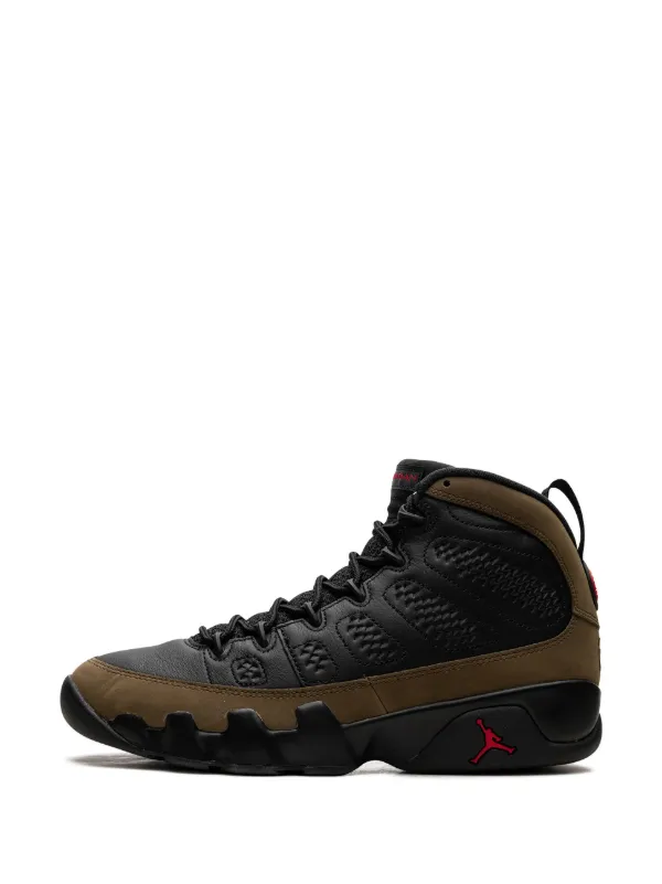 Jordan Jordan 9 Retro Olive Sneakers Black FARFETCH IE