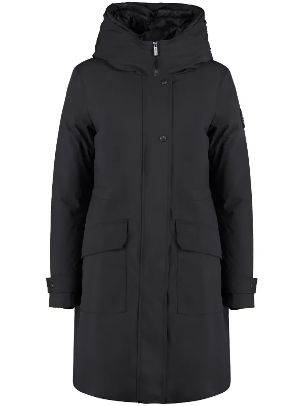 Farfetch woolrich parka on sale