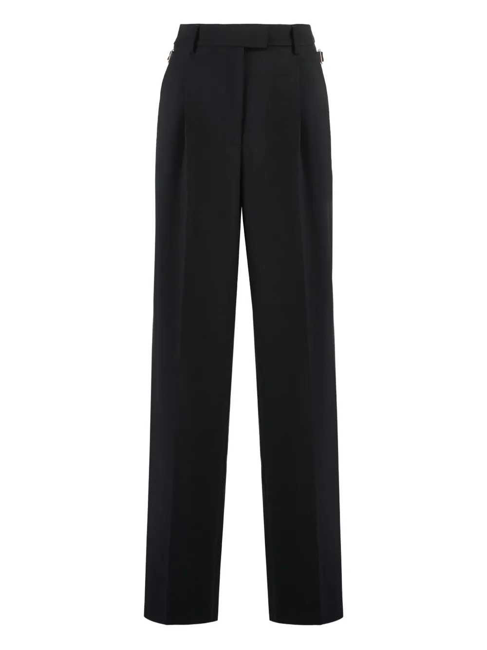 PT Torino pleat-detail trousers | Black | Image 1