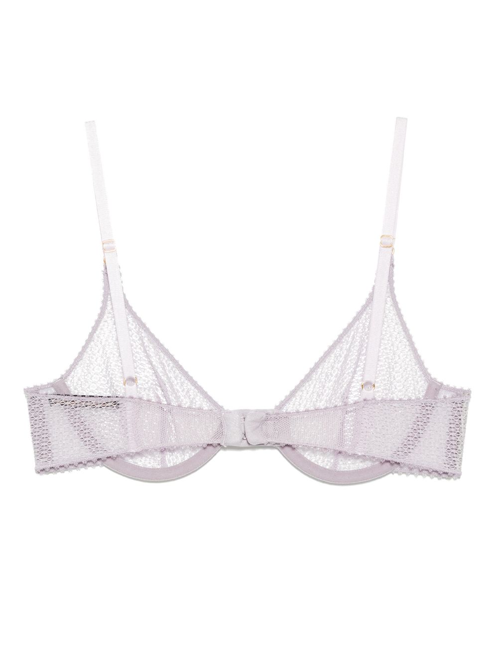 Kiki de Montparnasse Crochet demi bra - Purple