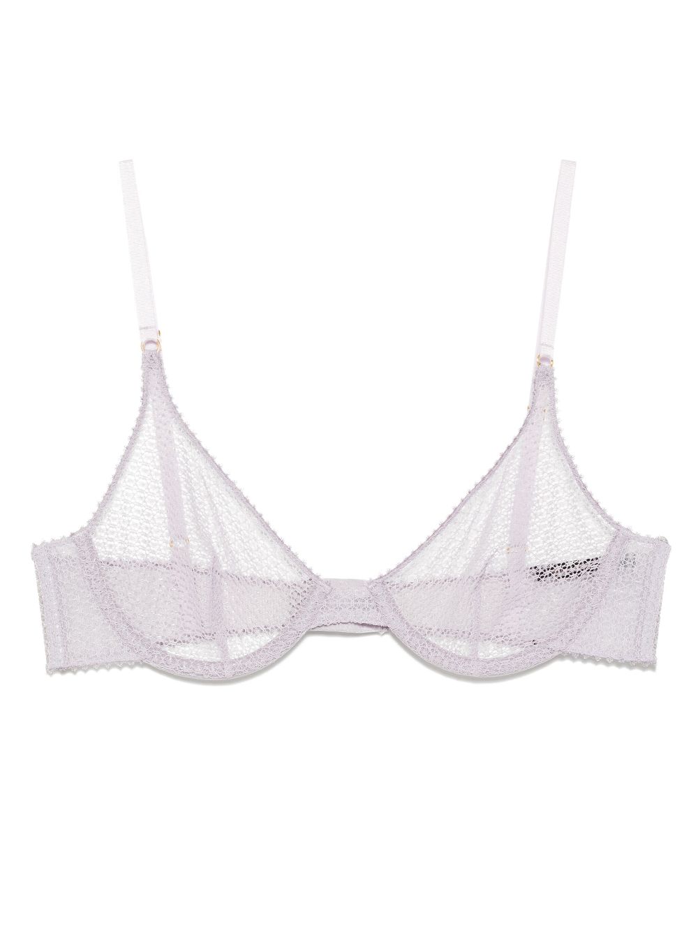 Kiki de Montparnasse Crochet demi bra - Purple