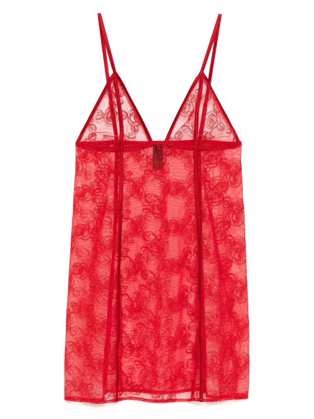 Kiki de Montparnasse LA rose slip dress - Red