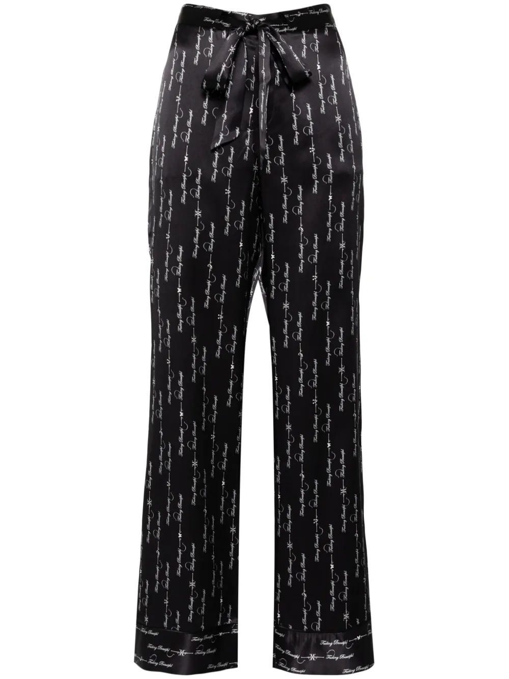 Kiki de Montparnasse Pantaloni pigiama F Beautiful - Nero