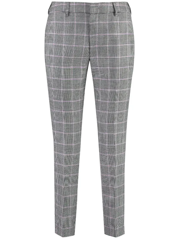 PT Torino New York Wool Trousers in Grey