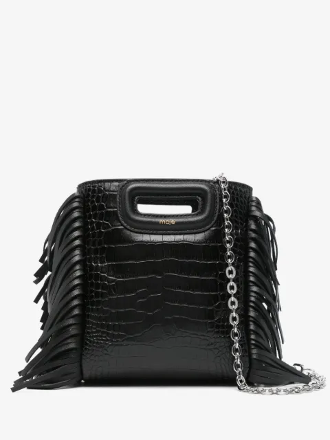 Maje mini M tote bag