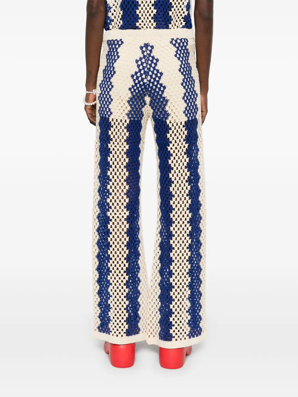 SANDRO Gebreide broek Beige