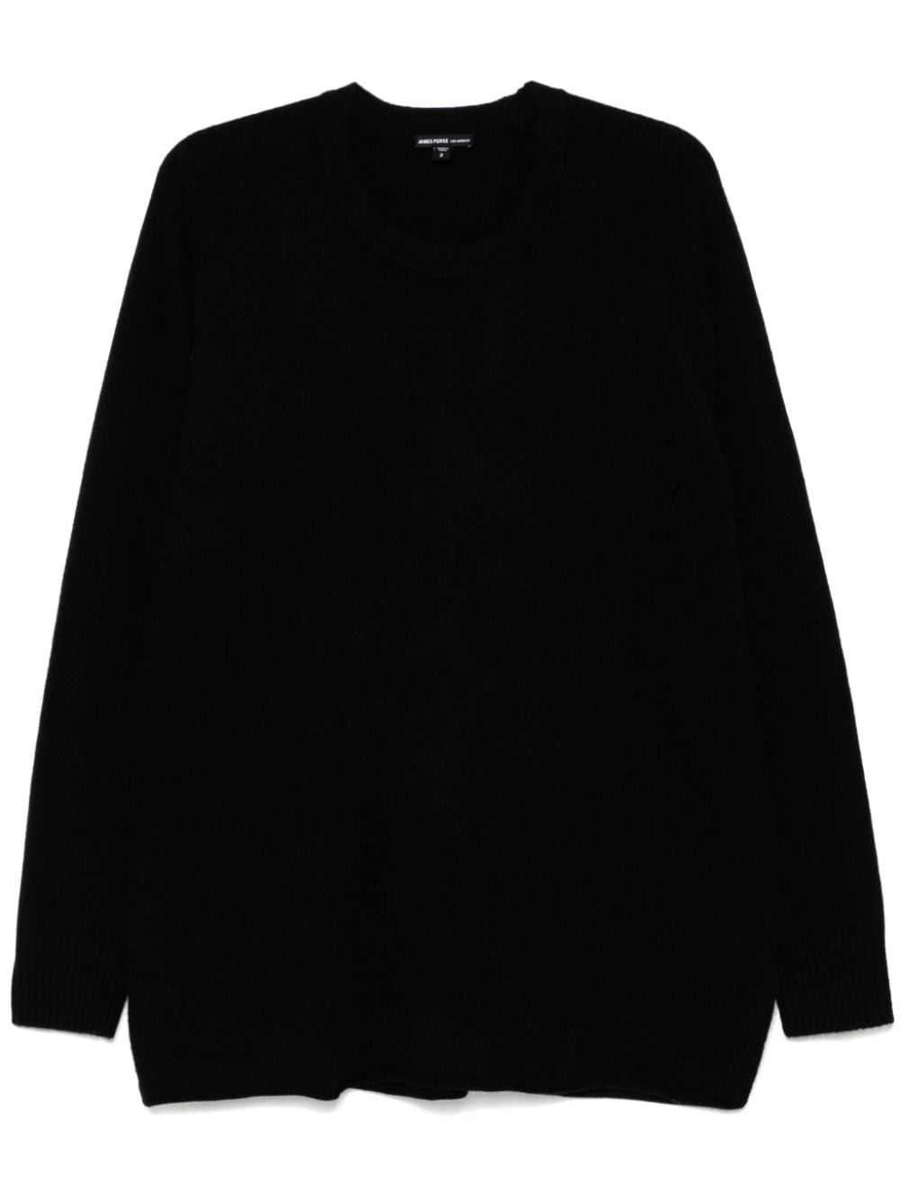 cashmere side-slits jumper