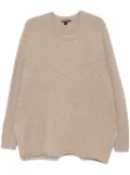 James Perse cashmere side-slits jumper - Brown