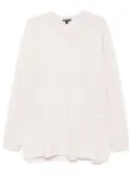 James Perse cashmere side-slits jumper - Neutrals