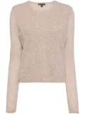 James Perse crew-neck jumper - Brown