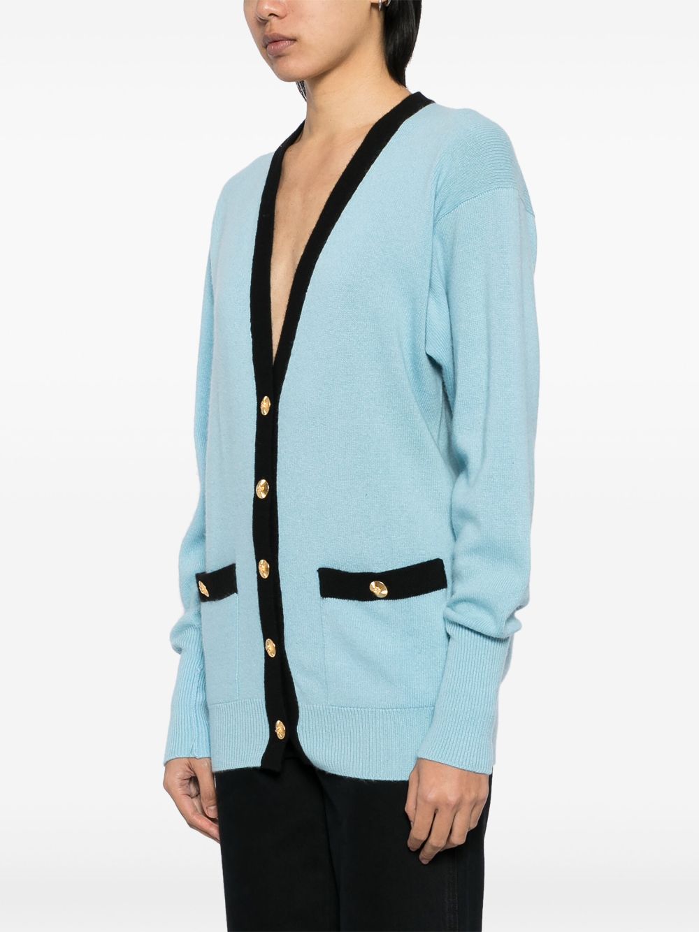 CHANEL 1990-2000s V-neck cardigan Women