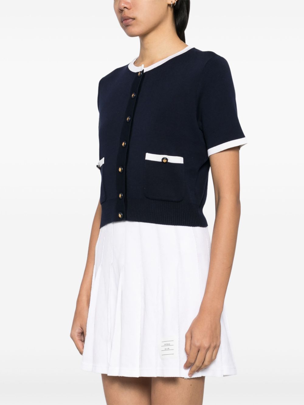 CHANEL 1990-2000s short-sleeved cardigan Women