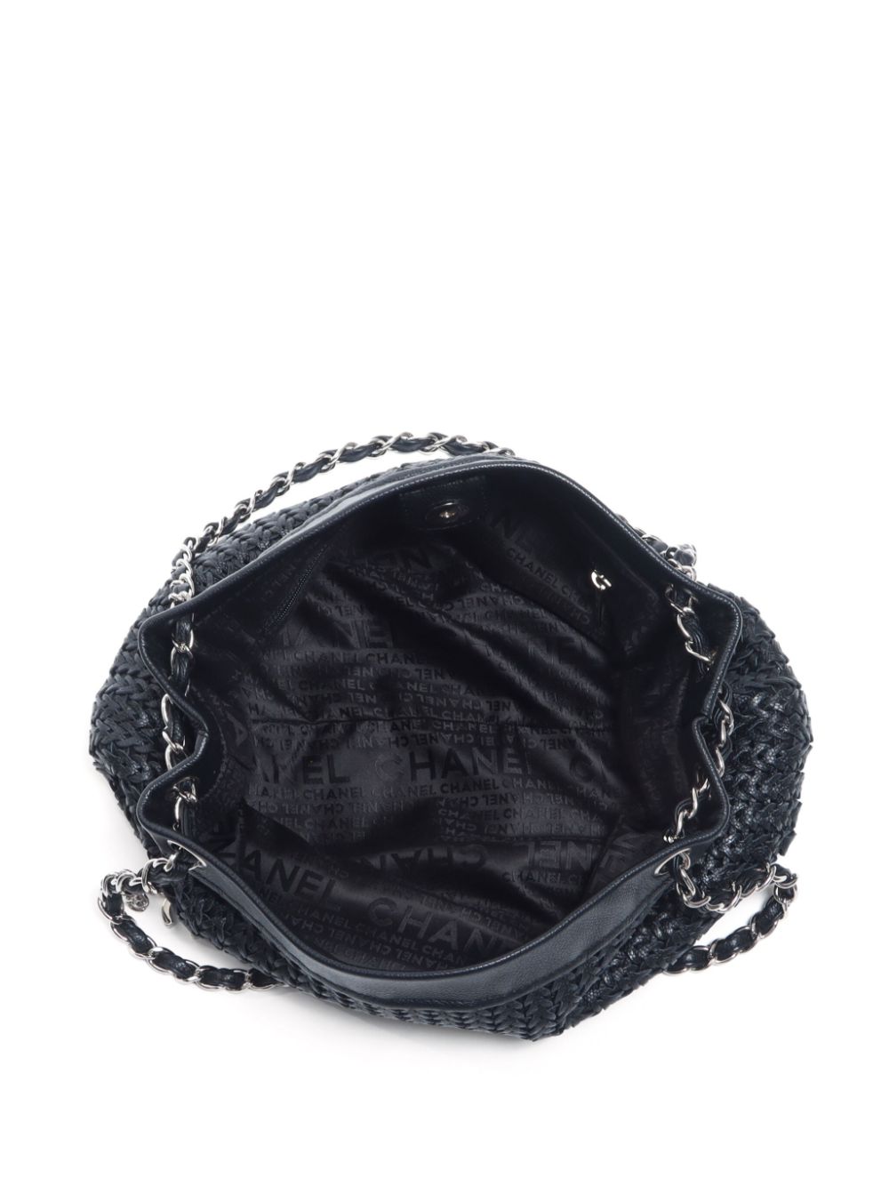 CHANEL 2004-2005 woven shoulder bag Women