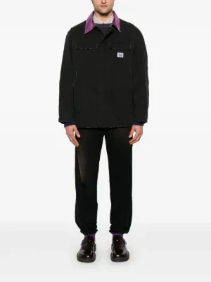 ジャケット・アウター Needles p&m Emb. jacket KP158 P&M Emb. Jacket - 10.5oz C/L/PU Denim (KP158) | NEEDLES