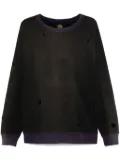 Needles ripped sweatshirts - Black
