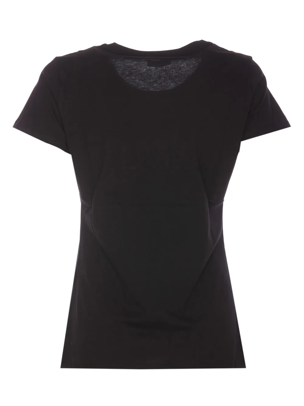 LIU JO T-shirt verfraaid met logo - Zwart