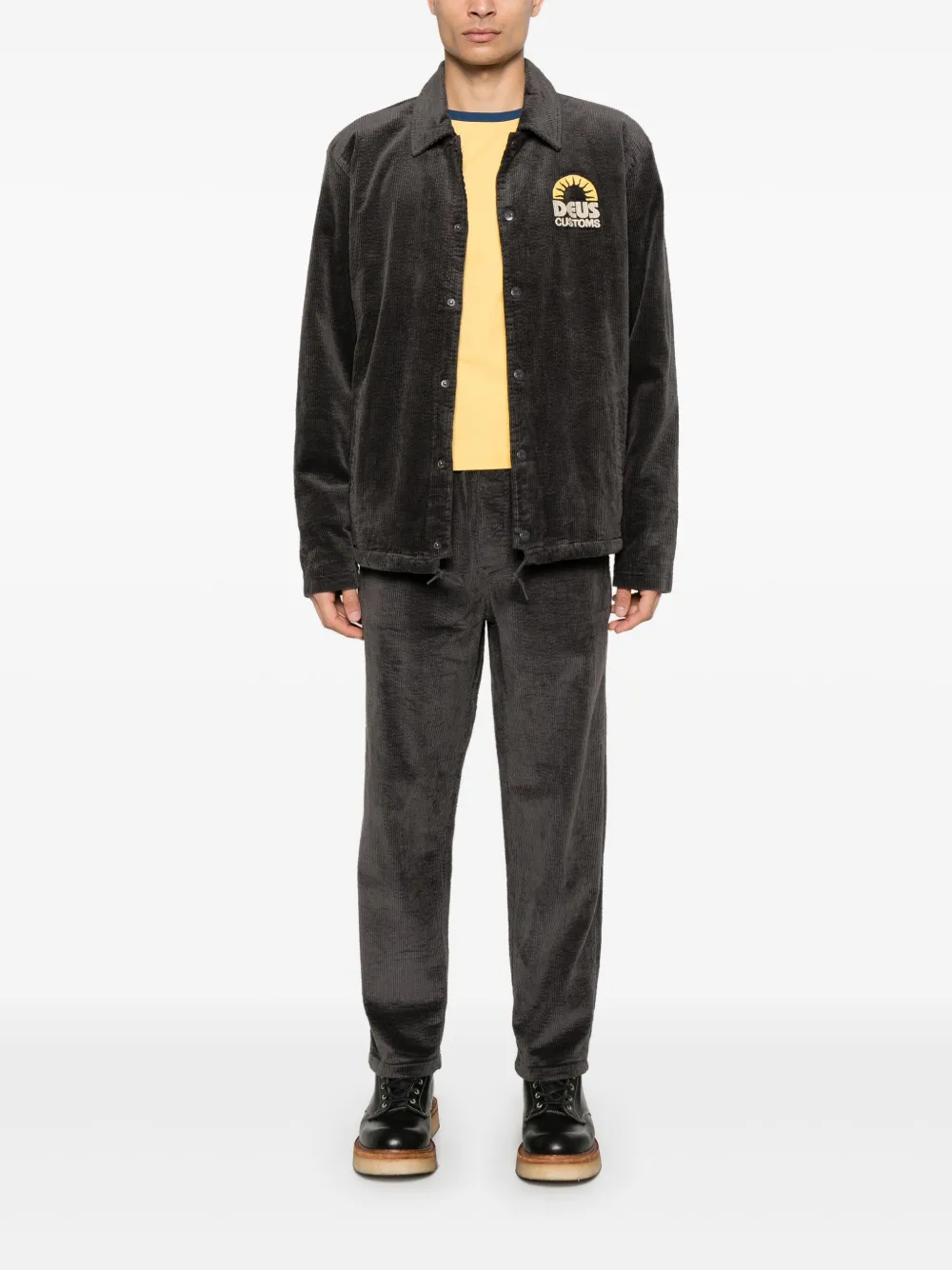 Deus Ex Machina Infinity Cord Beach broek - Grijs