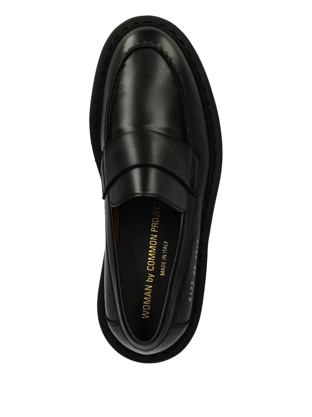 Common Projects leather loafers Black