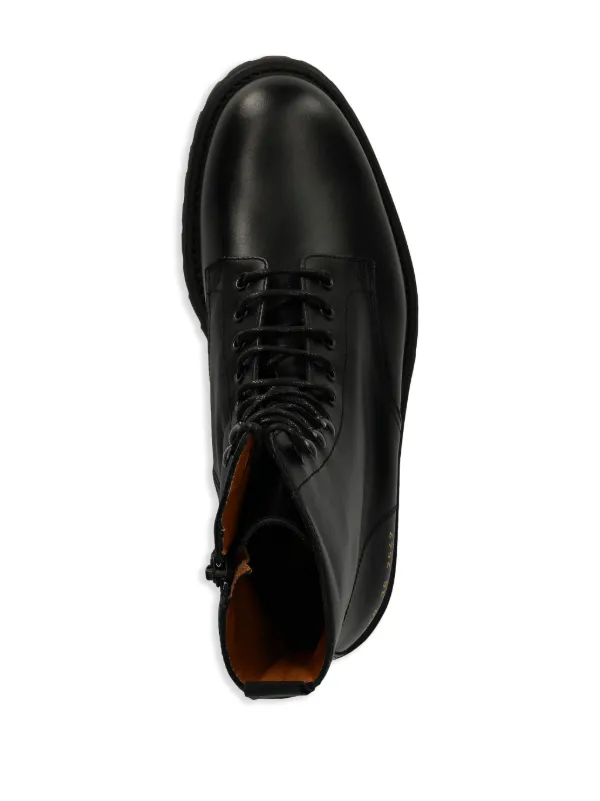 Common Projects ブラックレザーブーツ Common Projects レザー ブーツ | ブラック | FARFETCH JP