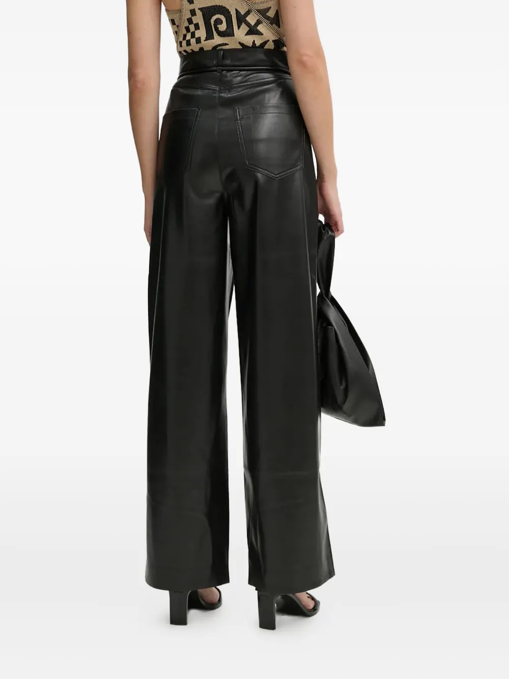 Nanushka drawstring trousers | Straight-Leg Pants | Image 2