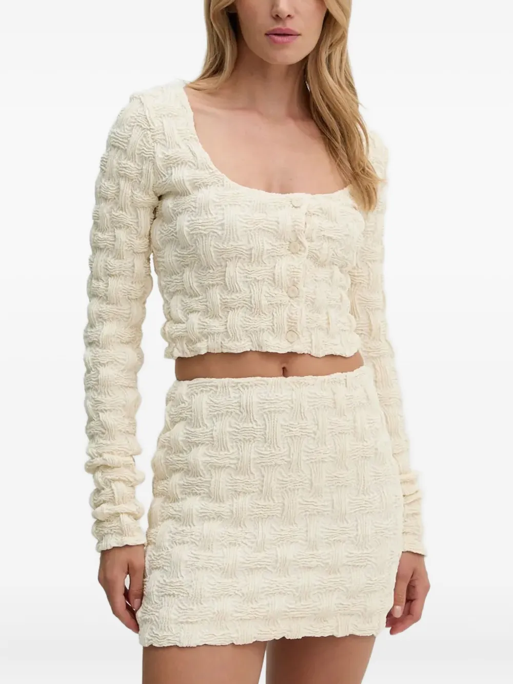 Nanushka woven buttoned-up top | T-Shirts & Jersey Shirts | Image 2