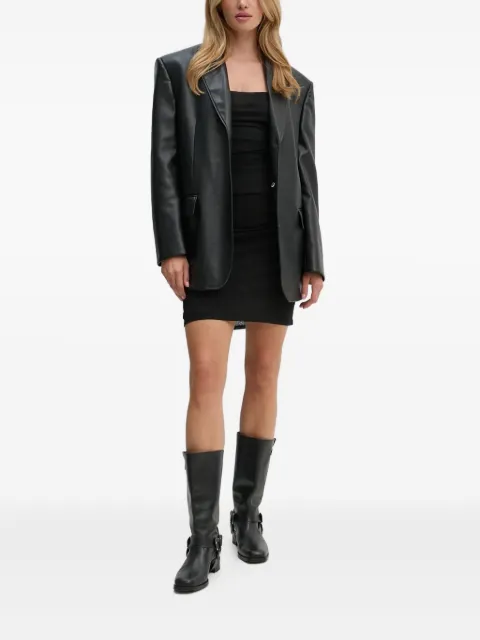 Nanushka draped mini dress