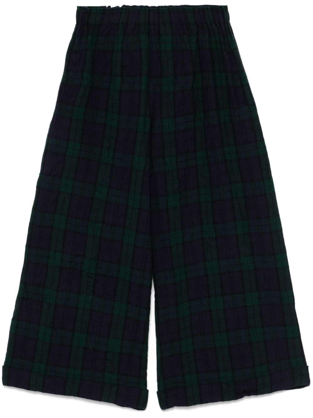 DANIELA GREGIS TARTAN TROUSERS 