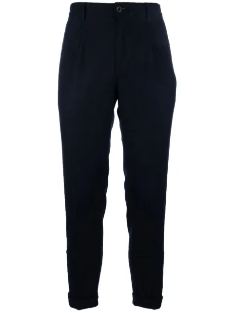 Incotex pressed-crease trousers