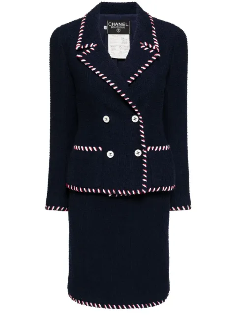 CHANEL Pre-Owned traje de falda 1993