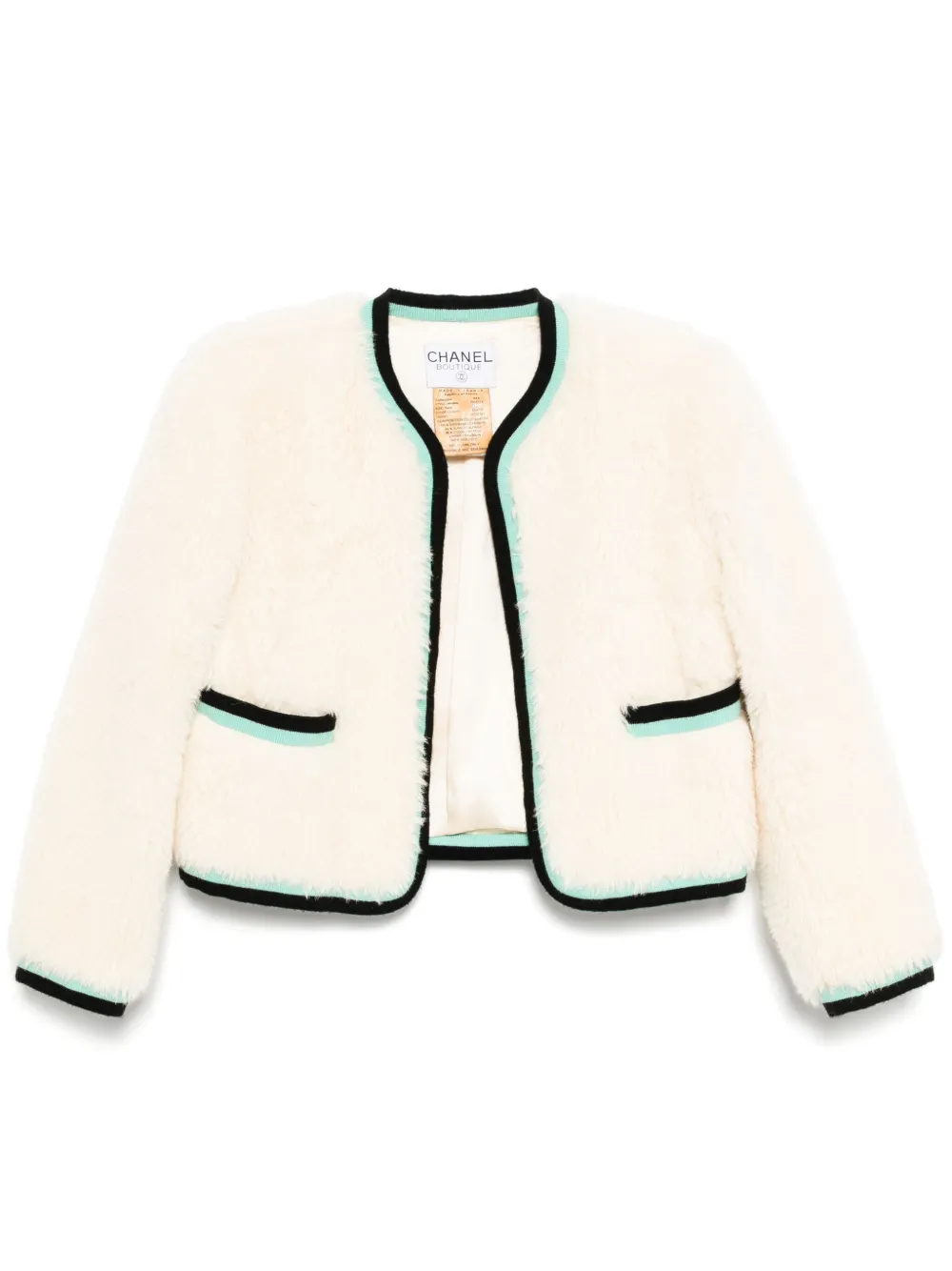 1994 long-sleeved fur jacket
