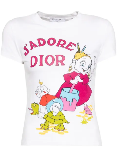 Christian Dior Pre-Owned 2002 graphic-print T-shirt
