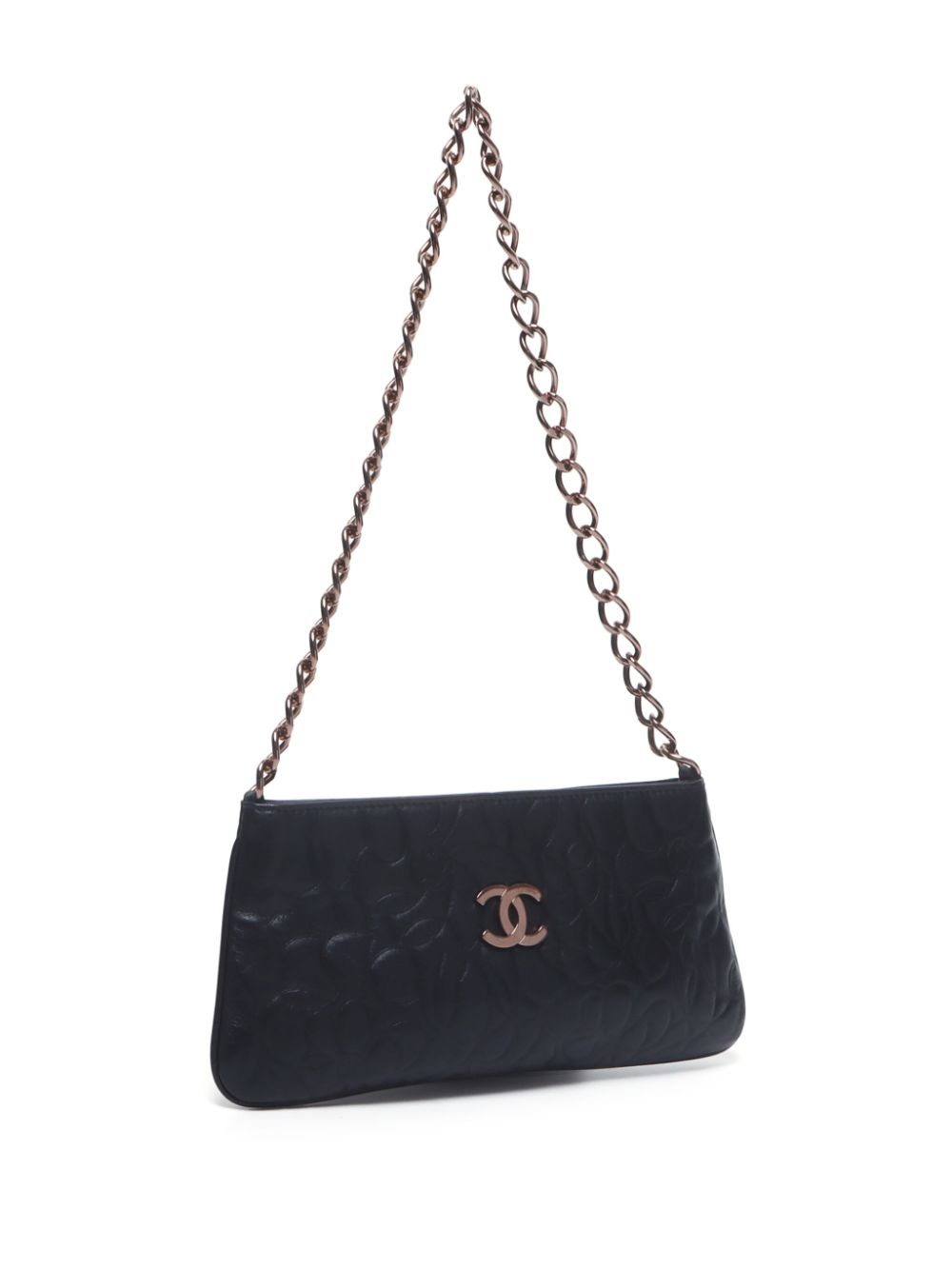 Affordable HOT SALE CHANEL 2003-2004 small Camellia chain shoulder bag Women