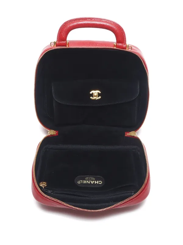 【VINTAGE】シャネル ココマーク 2WAYハンドバッグ バニティ CHANEL Pre-Owned 1994-2000 ココマーク 2way バニティバッグ