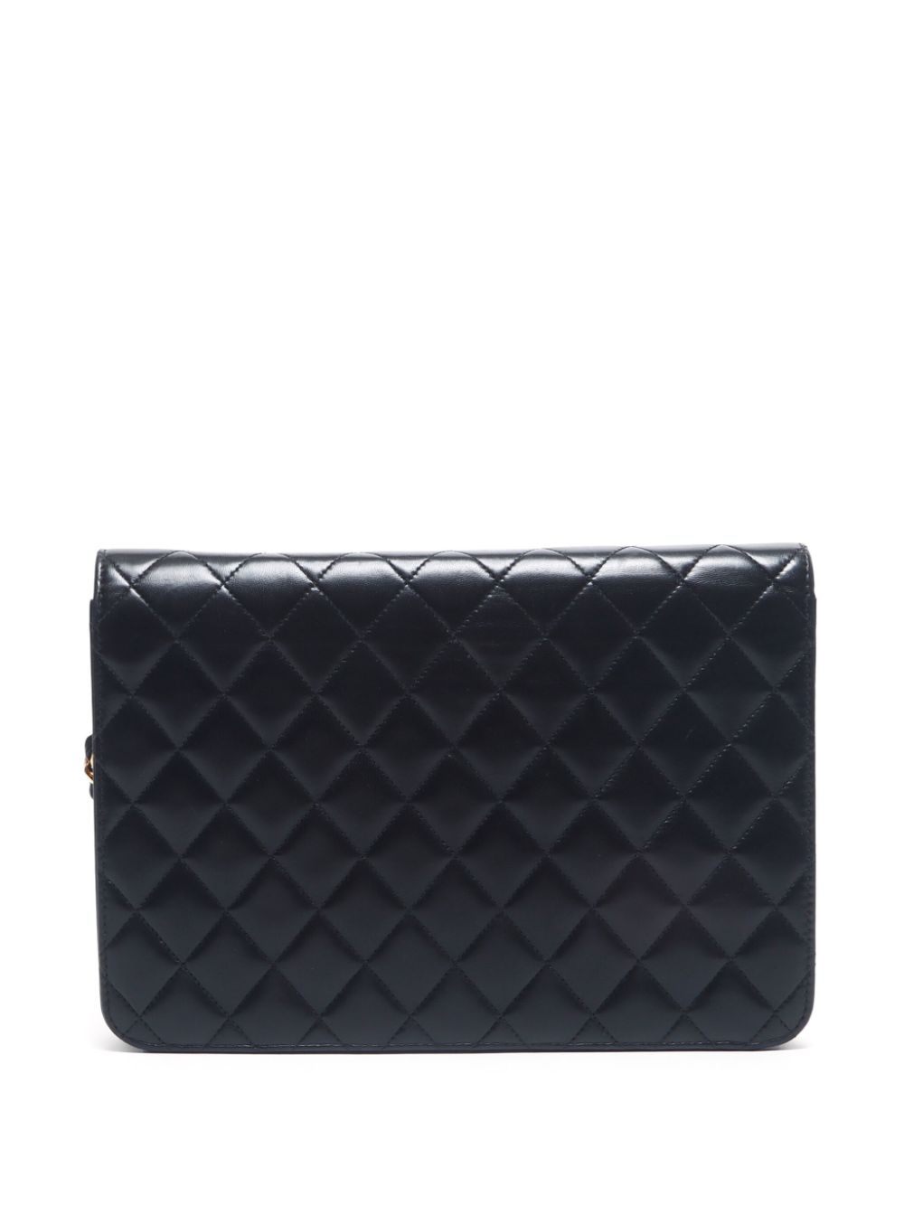 CHANEL Pre-Owned 2002 Half Flap schoudertas - Zwart