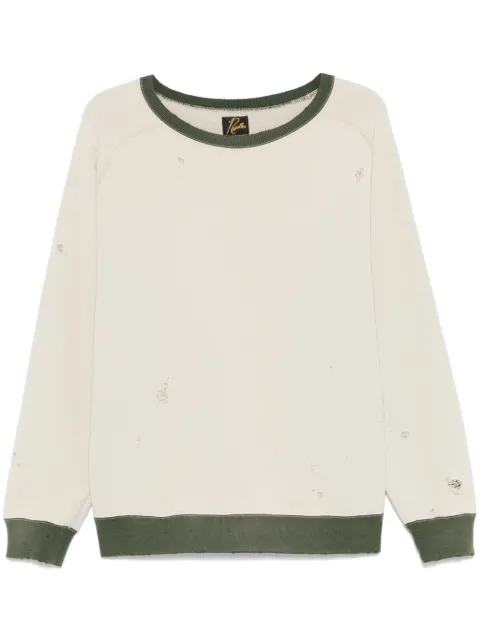 Needles sudadera rasgada