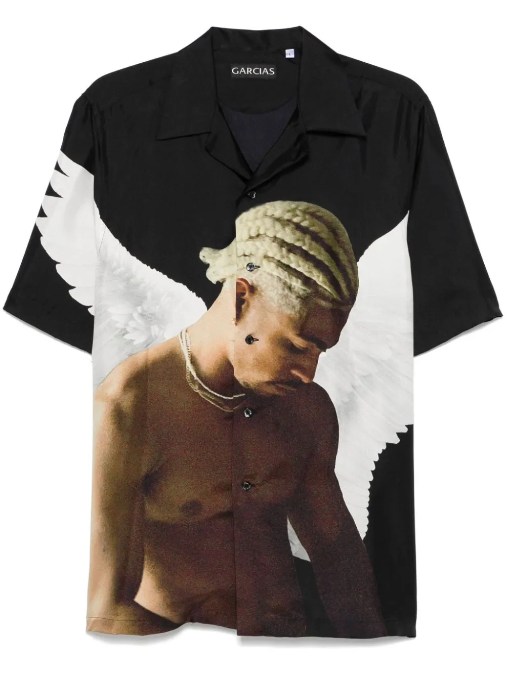 Shop Garcias Graphic-print Shirt In Black