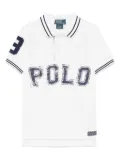 POLO RALPH LAUREN KIDS logo print polo shirt - White