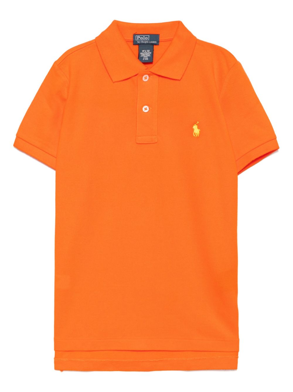 POLO RALPH LAUREN KIDS classic polo shirt - Orange