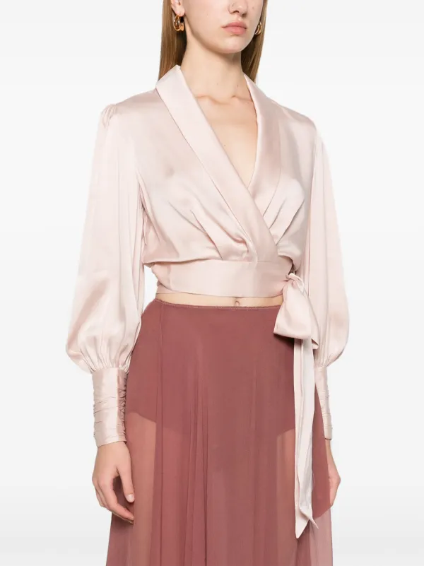 【送料&関税込】Zimmermann Pink Top Lucky Metallic Top Metallic Pink Online | Zimmermann