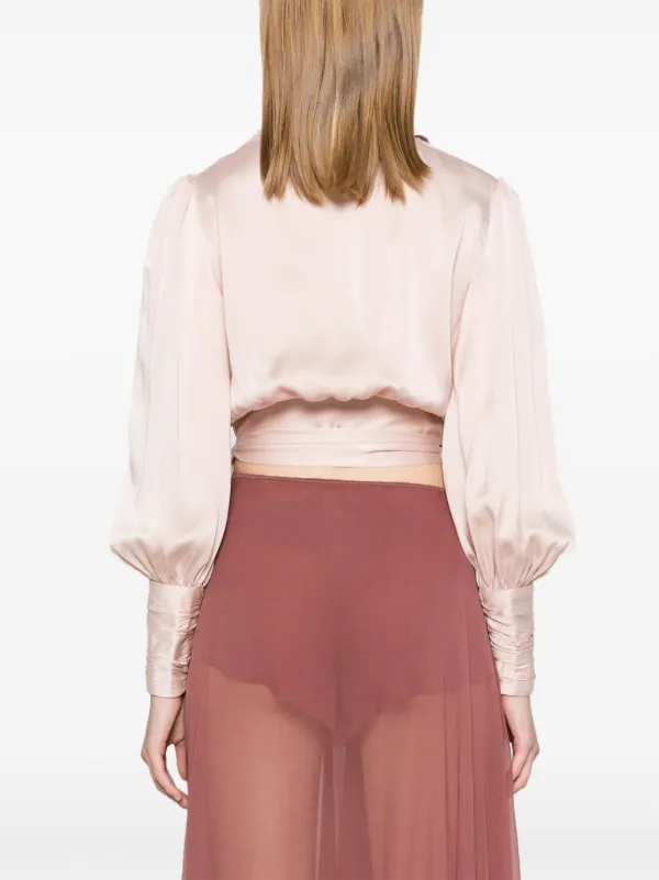 【送料&関税込】Zimmermann Pink Top Lucky Metallic Top Metallic Pink Online | Zimmermann